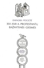 XVI–XVII a. protestantų bažnytinės giesmės
