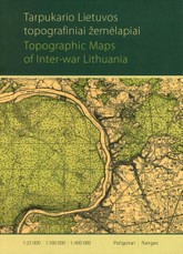 Tarpukario Lietuvos topografiniai žemėlapiai (DVD)