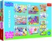 TREFL PEPPA PIG 10 dėlionių rinkinys „Kiaulytė Pepa“