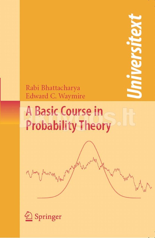 A basic course in probability theory knygos lt