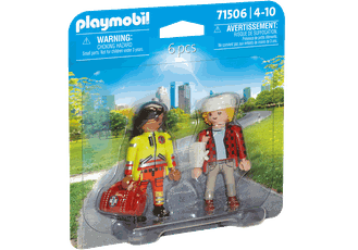 PLAYMOBIL DUOPACKS Paramedikas ir pacientas 71506 PLAYMOBIL DUOPACKS Paramedikas ir pacientas 71506