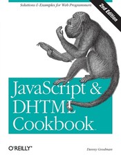 JavaScript & DHTML Cookbook