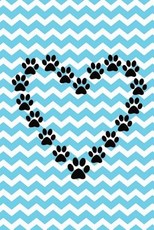 Paw Print Heart