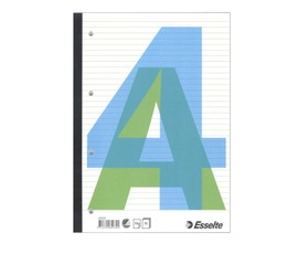 Sąsiuvinis A4/70l. Esselte linijomis