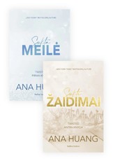 Ana Huang 2 knygų rinkinys: Sukta meilė + Sukti žaidimai