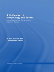 A Unification of Morphology and Syntax