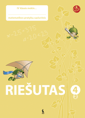 Riešutas. 2-asis matematikos pratybų sąsiuvinis 4 klasei (serija „Šok“)