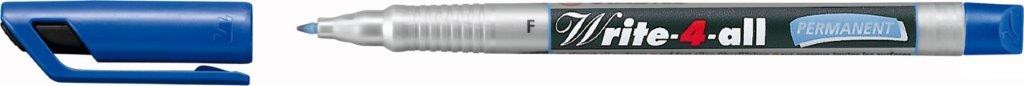 Žymeklis permanentinis Write-4-all F mėlynas