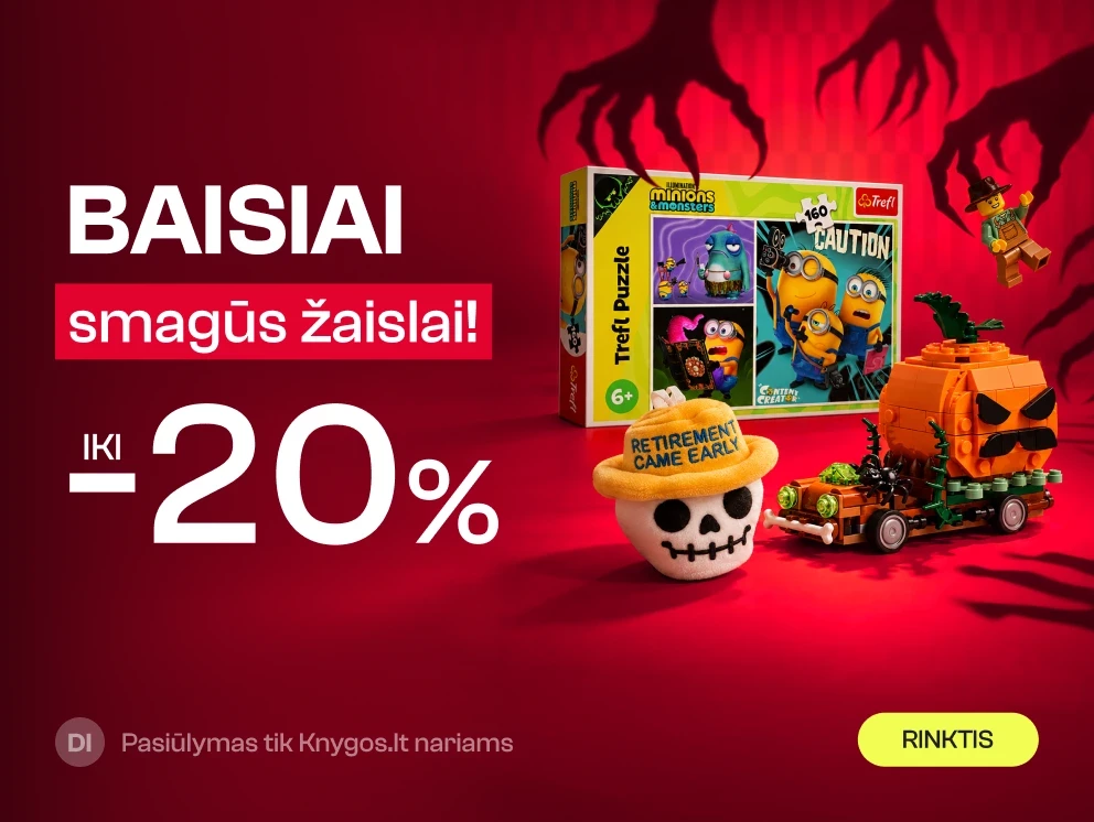 Žaislai ir žaidimai iki 20%!