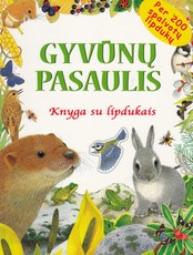 Gyvūnų pasaulis. Knyga su lipdukais