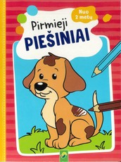 Pirmieji piešiniai. Nuo 2 metų