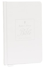 Kjv, Baby's First New Testament, Hardcover, White, Red Letter, Comfort Print