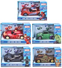 Marvel transporto priemonės 1/32, 5 rūšių mišinys