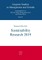 Sustainability Research 2019