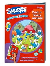 Smurfai. Atminties žaidimai Nr. 3. Žaisk ir lavink atmintį!