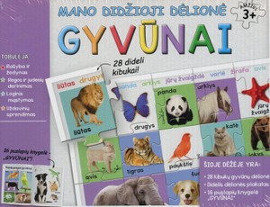 Mano didžioji dėlionė GYVŪNAI