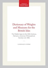 Dictionary of Weights and Measures for the British Isles