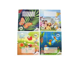 Sąsiuvinis TALSU 1 klasei 12l 80g langeliais