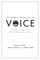 The Owner's Manual to the Voice