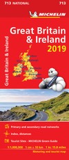 Great Britain & Ireland 2019. Sulankstomas žemėlapis 1:1 000 000