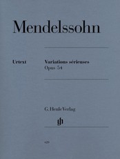 Mendelssohn Bartholdy, Felix - Variations sérieuses op. 54