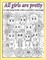 All Girls Are Pretty Children's Coloring Book