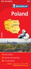 Poland. Sulankstomas žemėlapis 1:700 000