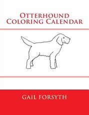 Otterhound Coloring Calendar