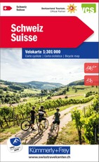 KuF Schweiz Radreisekarte 1 : 301 000