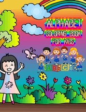 Alphabet coloring book for kids
