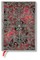 Garnet Softcover Flexis MIDI 176 Pg Lined Silver Filigree Collection