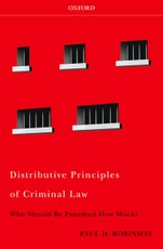 Distributive Principles of Criminal Law