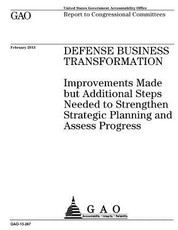 Defense business transformation