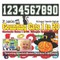 Counting Cats 1 to 20. Bilingual Spanish-English