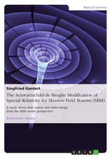 The Schwarzschild - de Broglie Modification of Special Relativity for Massive Field Bosons (SBM)