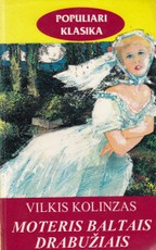 Moteris baltais drabužiais