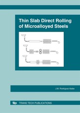 Rodriguez-Ibabe, J: Thin Slab Direct Rolling of Microalloyed