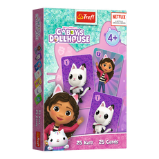 TREFL GABBY´S DOLLHOUSE Kortų žaidimas „Gabby´s Dollhouse“