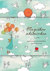 MAGIŠKOS AKIMIRKOS: 20 unikalių spalvinimo atvirlaiškių