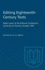 Editing Eighteenth-Century Texts