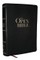 The Open Bible: Read and Discover the Bible for Yourself (Kjv, Black Leathersoft, Red Letter, Comfort Print)