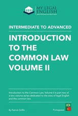 Introduction to the Common Law, Vol 2