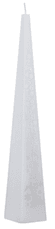 Advento žvakė „Snow White“, 31,5 cm, balta