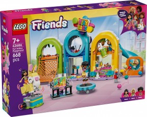 Blocks Friends 42686 — Smagi vidaus žaidimų aikštelė, statybinių blokelių rinkinys