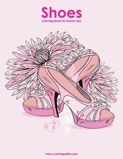 Shoes Coloring Book for Grown-Ups 1