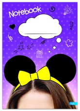 Sąsiuvinis A4 52lap 60g linija BASICgirls