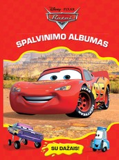 Ratai. Spalvinimo albumas su dažais