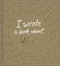 I Wrote a Book about You (Gold, Revised Edition)