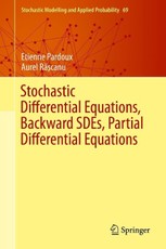 Stochastic Differential Equations, Backward SDEs, Partial Differential Equations