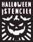 Stencil Book Halloween